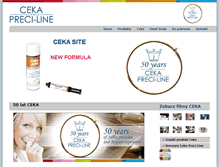 Tablet Screenshot of ceka.pl