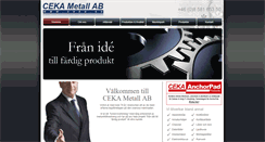 Desktop Screenshot of ceka.se