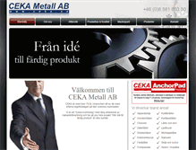 Tablet Screenshot of ceka.se